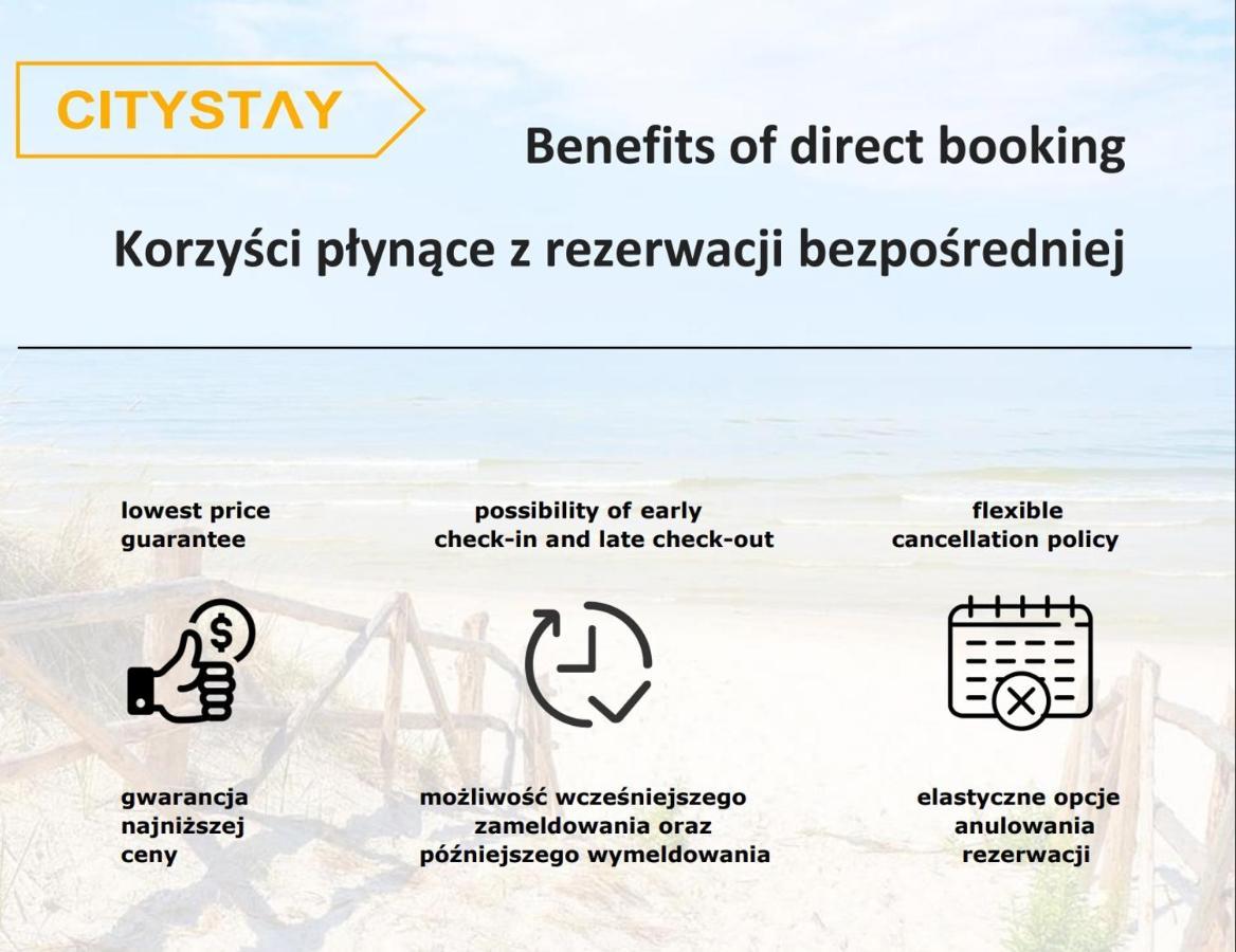 Citystay Piwna Gdansk Apartment ภายนอก รูปภาพ